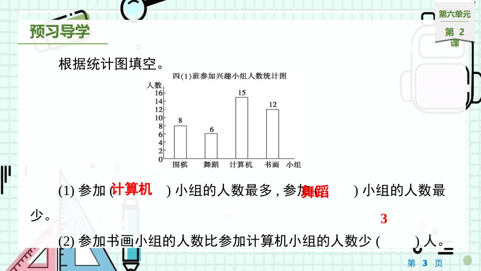 《栽蒜苗(一)》数据的表示和分析PPT课件[北师大版四年级数学]_第3页
