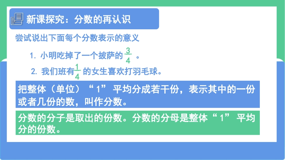 《分数的再认识(二)》分数的意义PPT精品课件_第2页