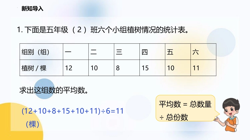 《平均数的再认识》数据的分析和整理PPT免费课件_第2页
