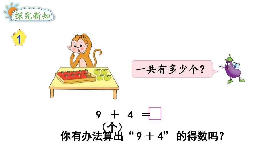 《9加几》20以内的进位加法PPT优质课件[苏教版一年级数学]_第3页