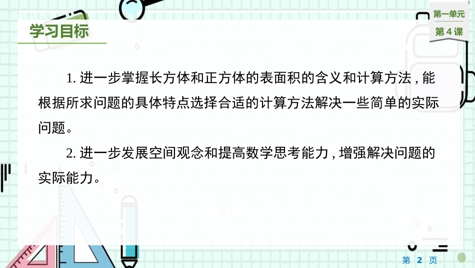 《长方体和正方体的表面积》长方体和正方体PPT(第2课时)PPT课件_第2页