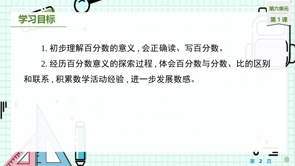 《认识百分数》PPT教学课件[苏教版六年级数学上册]_第2页