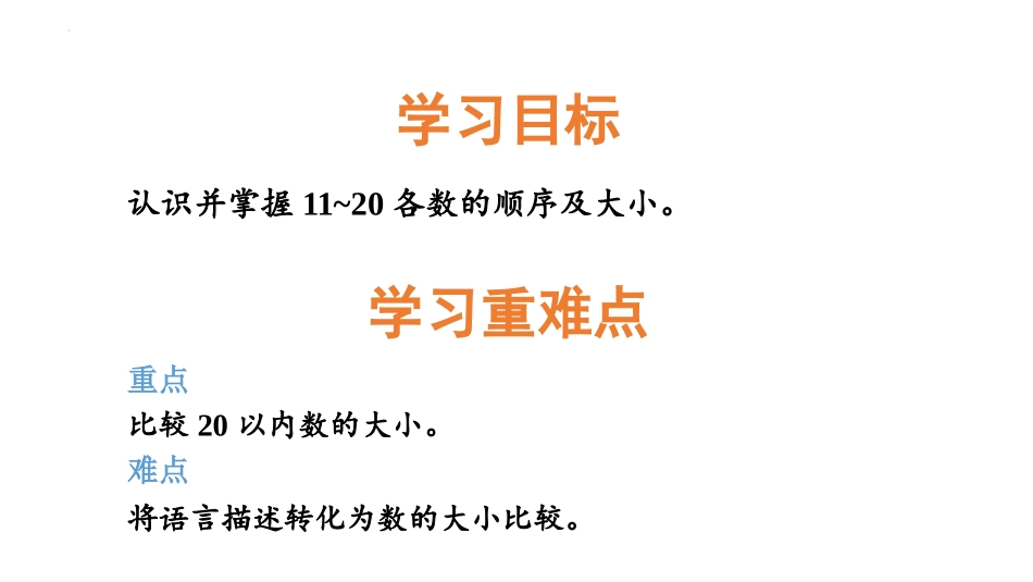 《比较20以内数的大小》11-20各数的认识PPT教学课件_第2页