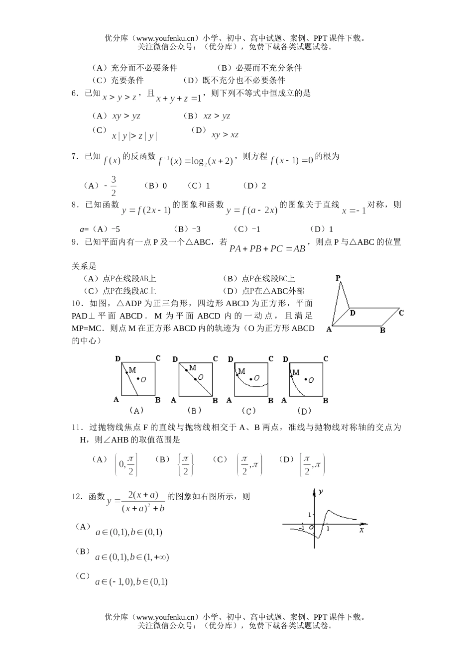 高中三年级数学苏州市教学调研测试(苏锡常镇联考2)(附答案)试卷_第2页