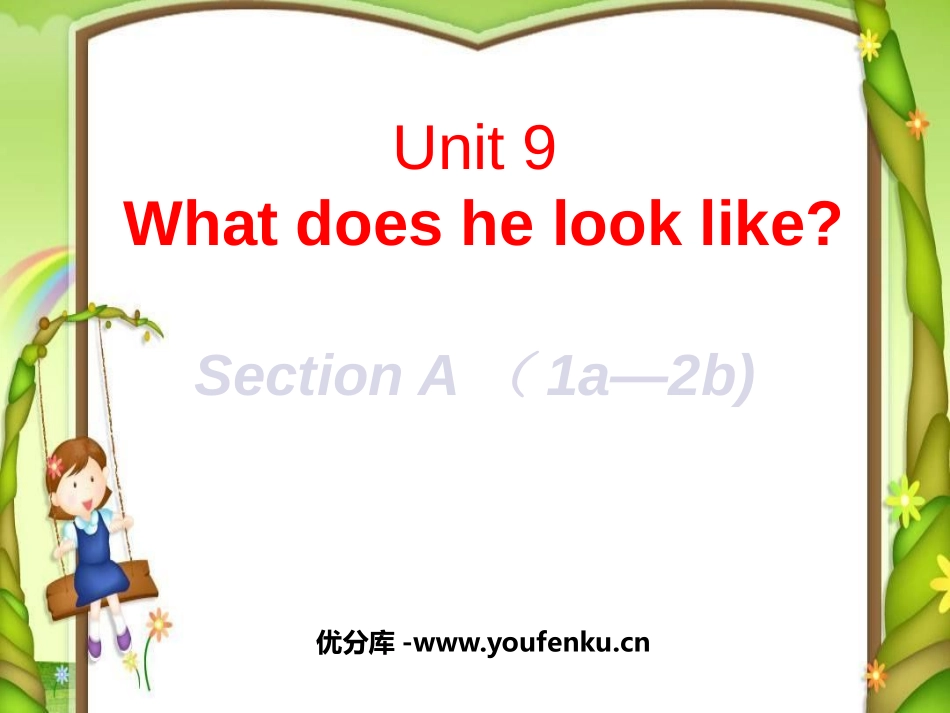 《What does he look like?》PPT课件_第1页