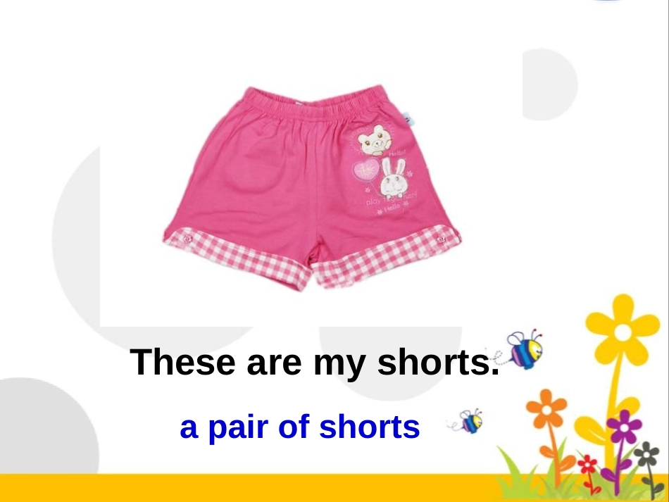 《There's a pair of shorts under that duck》PPT课件_第3页