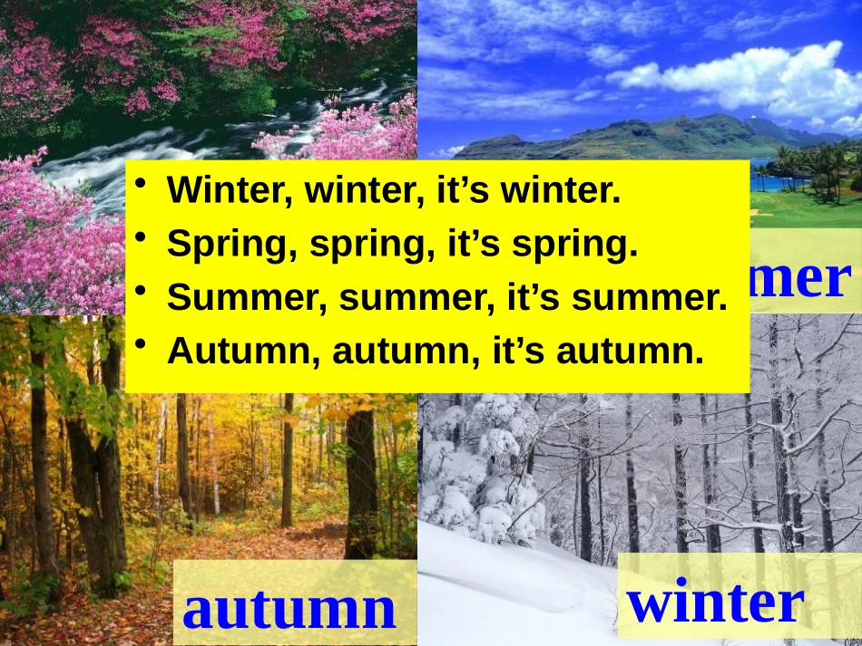 《It's winter》PPT课件[外研版二年级英语上册]_第2页