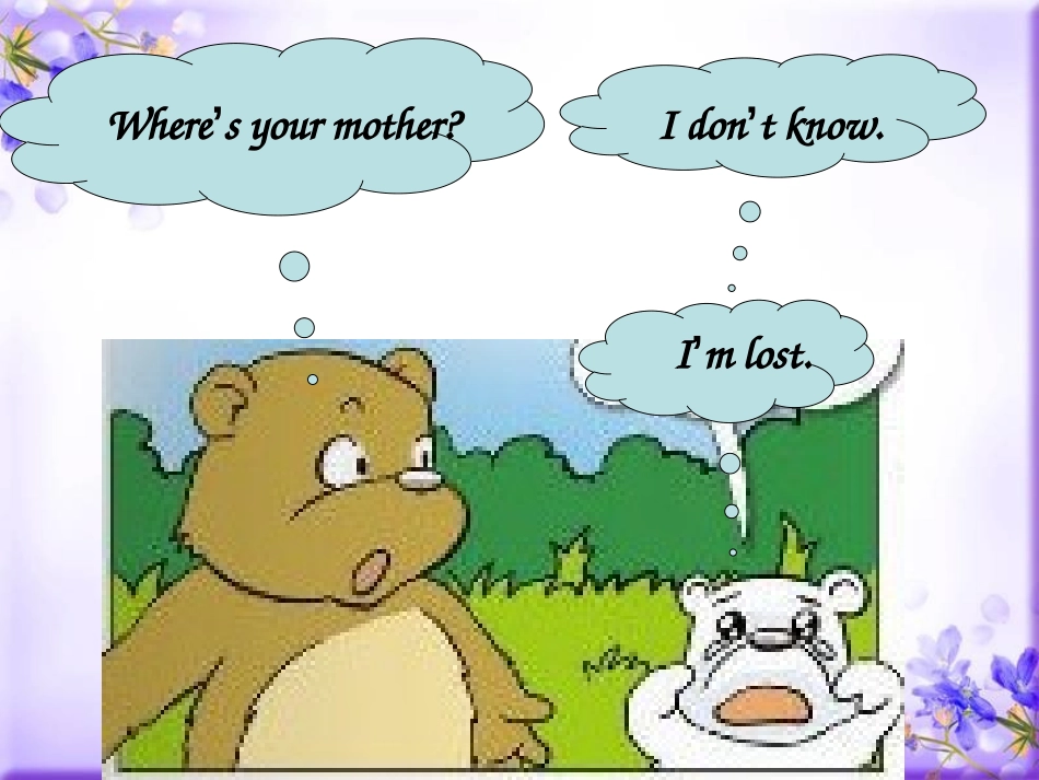 《He's helping a child》PPT课件_第2页