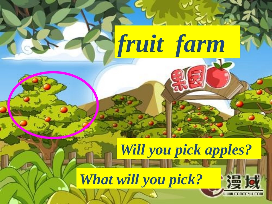 《We'll pick fruit》PPT课件[外研版三年级英语]_第2页