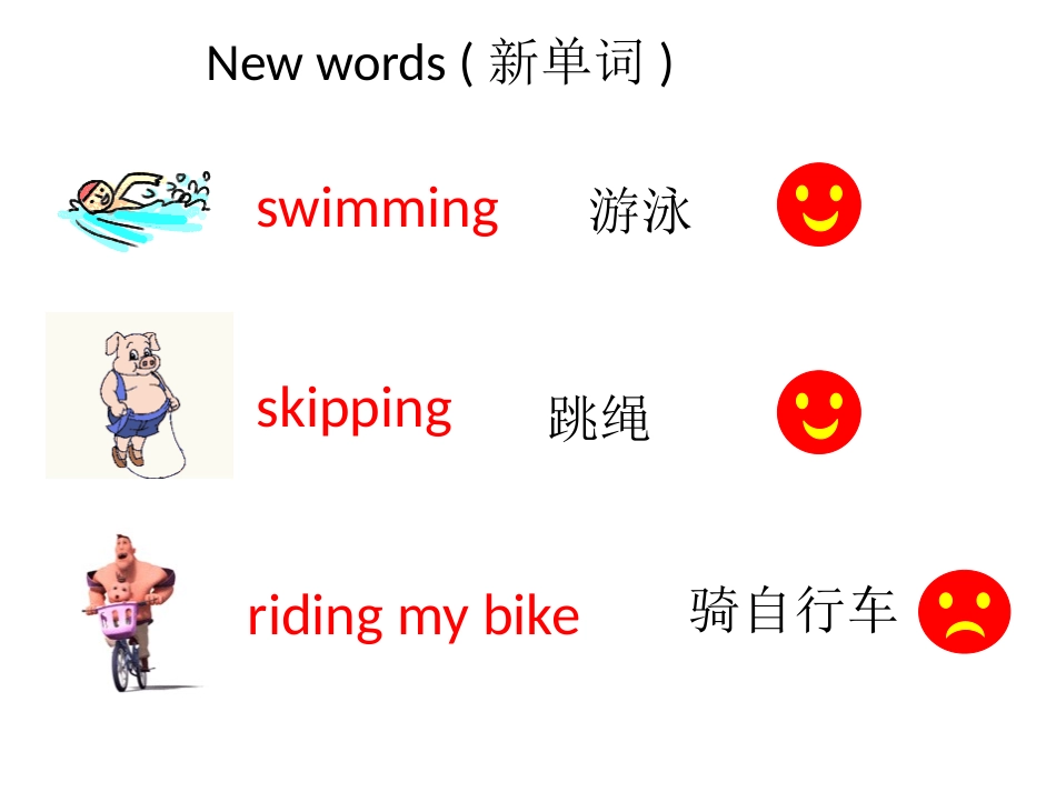 《I don't like riding my bike》PPT课件_第3页