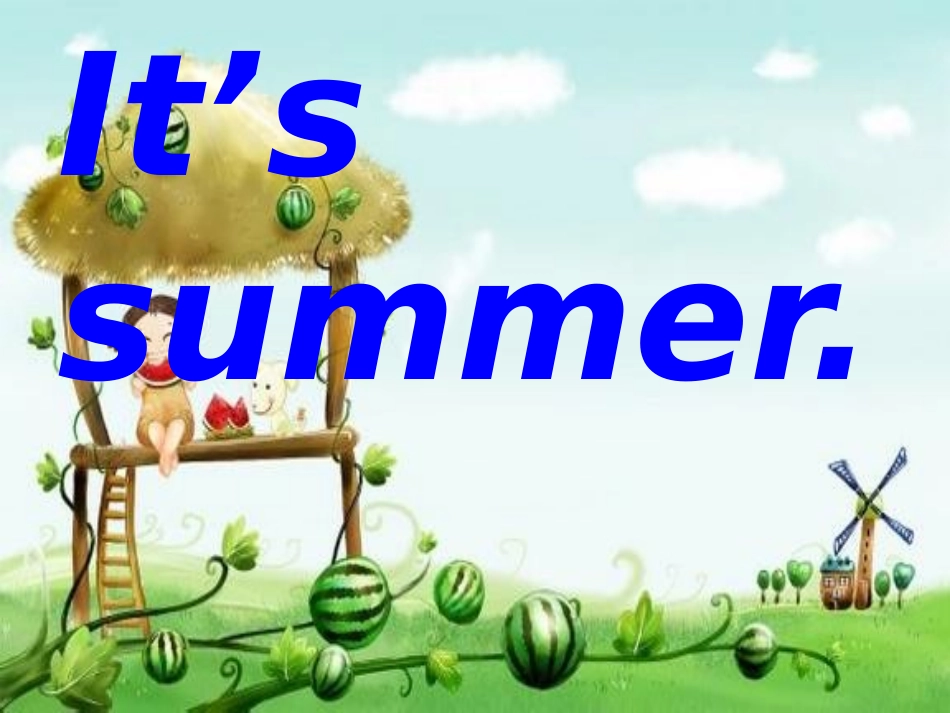 《It's warm today》PPT课件[外研版三年级英语]_第3页