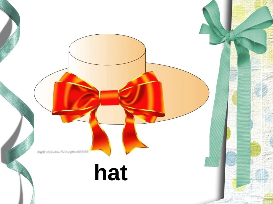 《Here's a red hat》PPT课件[外研版三年级英语]_第3页