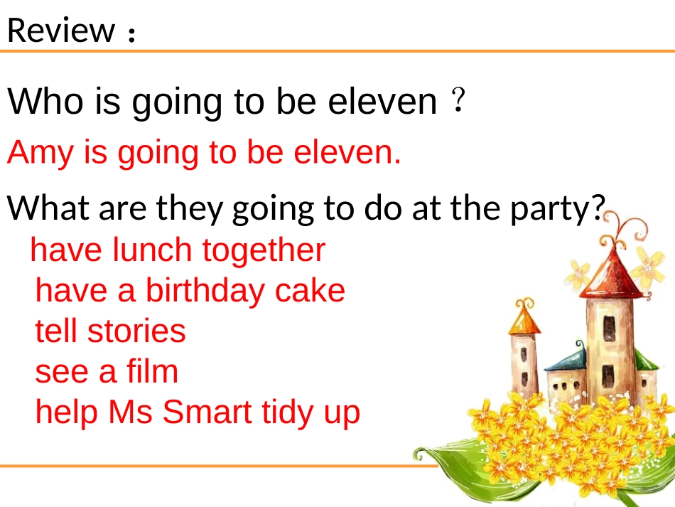 《I'm going to be eleven》PPT课件_第3页