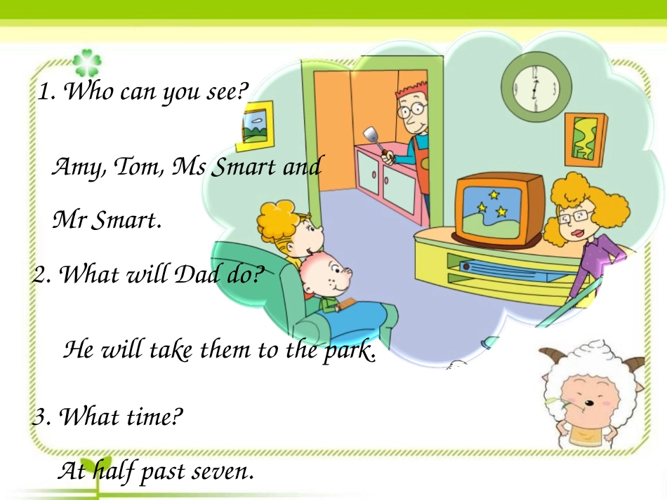 《My father goes to work at 8 o'clock every morning》PPT课件_第2页