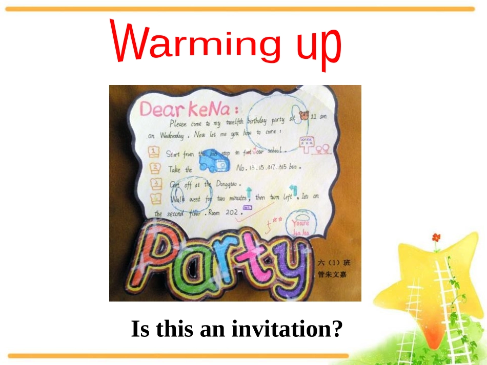《When is the school-leavers'party?》Eating together PPT课件_第2页