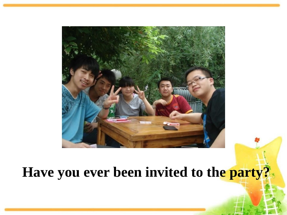 《When is the school-leavers'party?》Eating together PPT课件_第3页