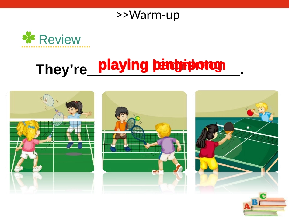 《We're watching the games》PPT课件_第2页