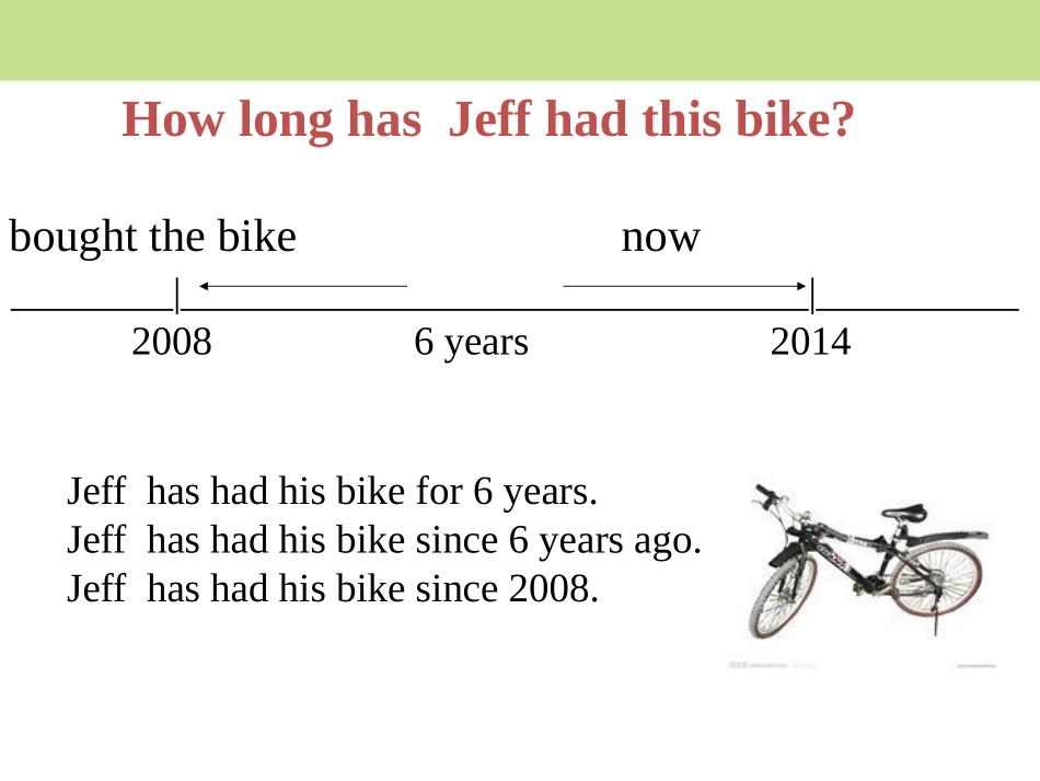 《I've had this bike for three years》PPT课件_第2页