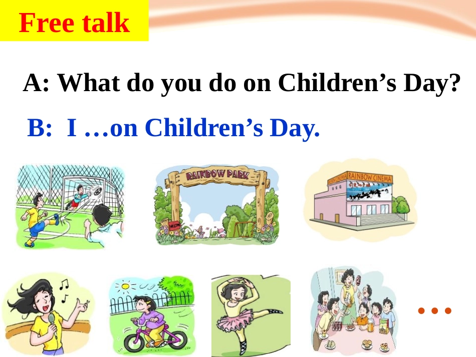 《Children's day》PPT课件[上海教育版四年级英语]_第2页