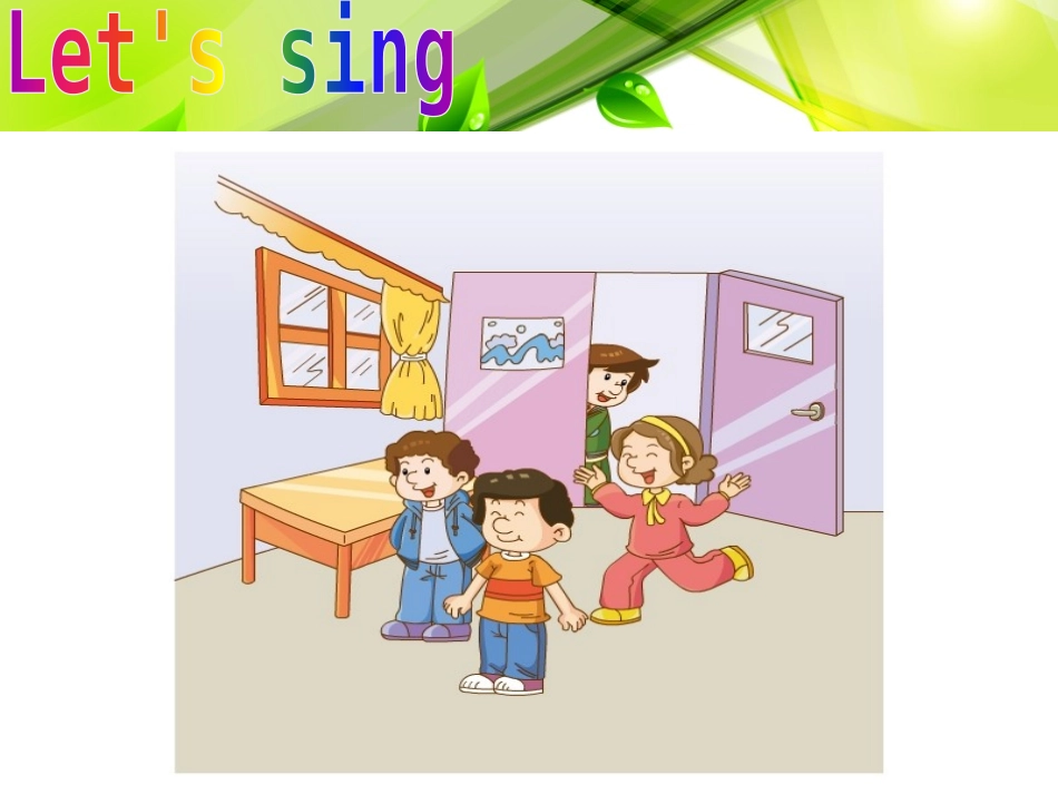 《They're near the window》PPT课件_第2页