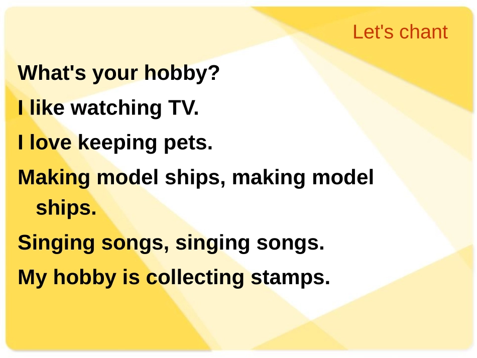 《What's your hobby?》PPT课件_第2页