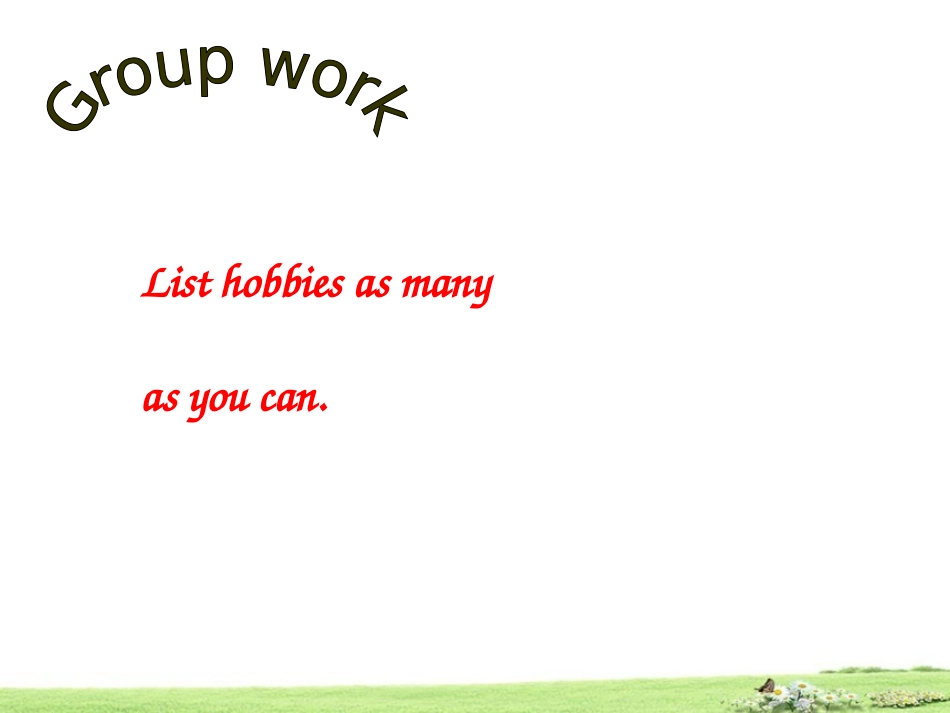 《What's your hobby?》SectionD PPT课件_第2页