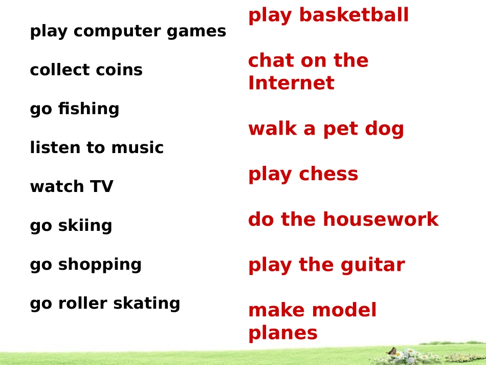 《What's your hobby?》SectionD PPT课件_第3页