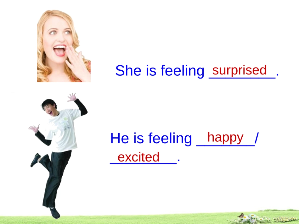 《I'm so happy》SectionB PPT课件_第2页