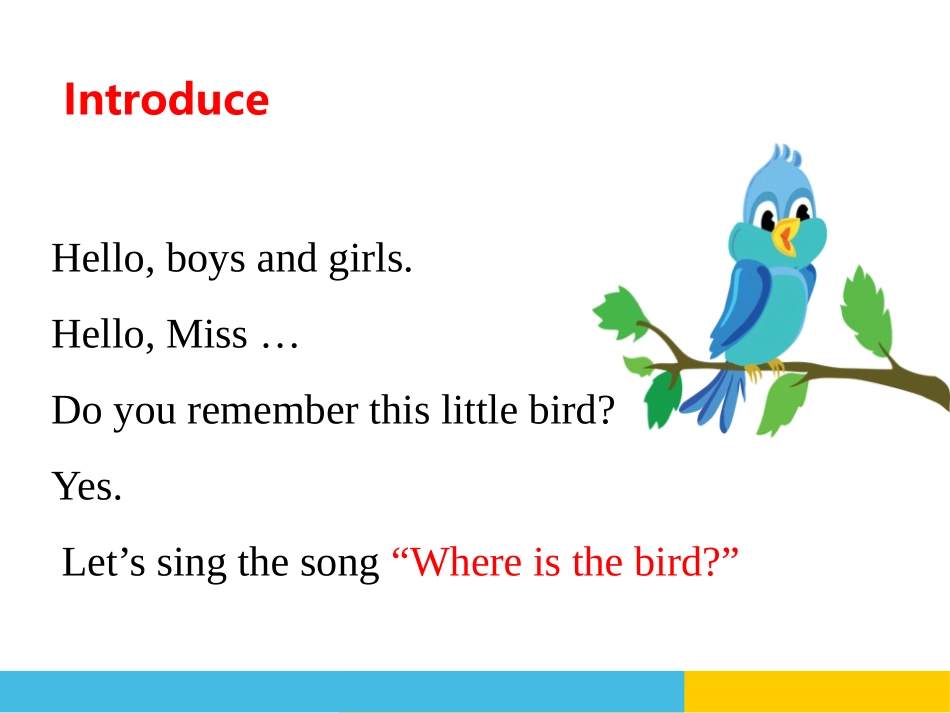 《Where's the bird?》PPT(第二课时)PPT课件_第2页