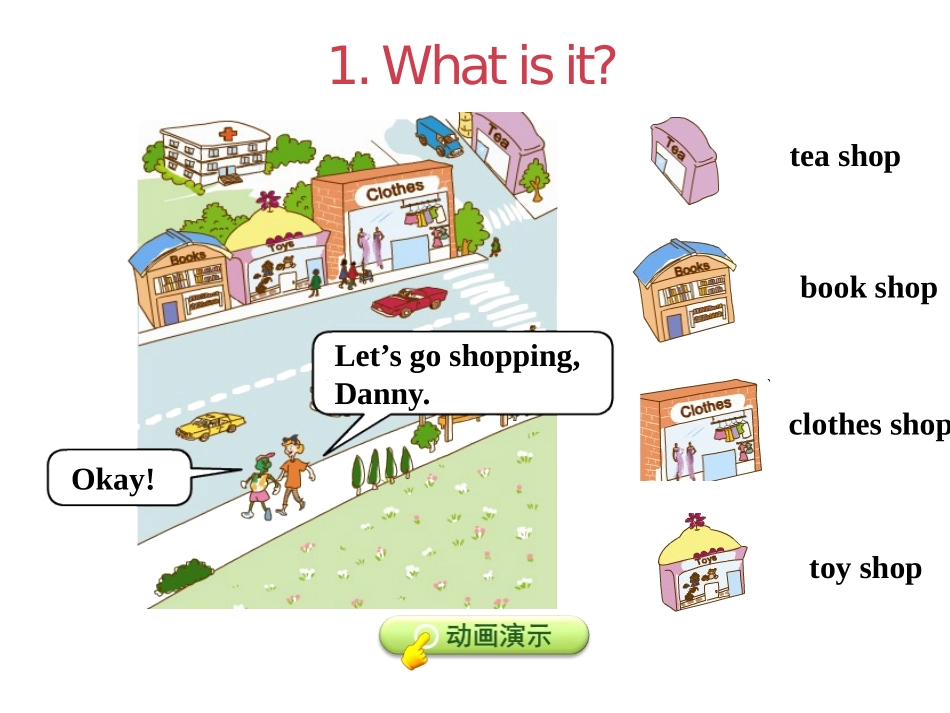 《Let's Go Shopping》Shopping in the City PPT课件_第3页