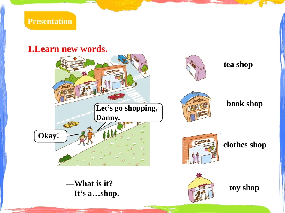 《Let's Go Shopping》Shopping in the City PPT教学课件_第3页