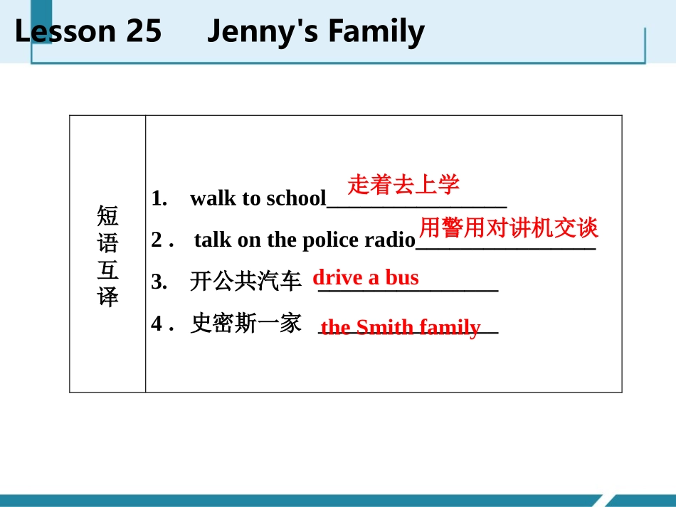 《Jenny's Family》Family and Home PPT课件_第3页