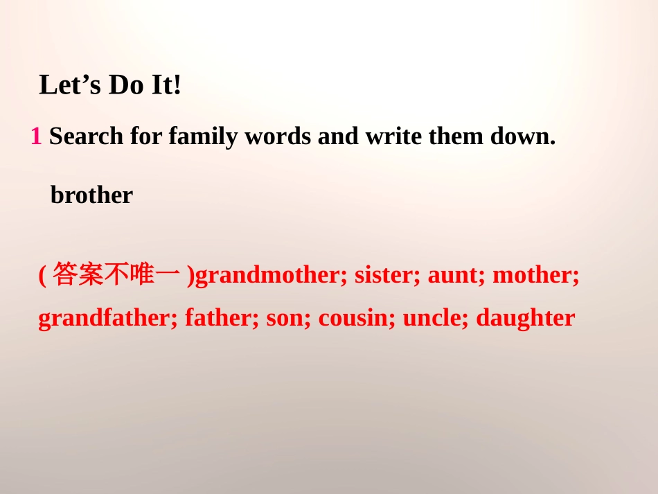 《Li Ming's Family》Family and Home PPT课件_第3页