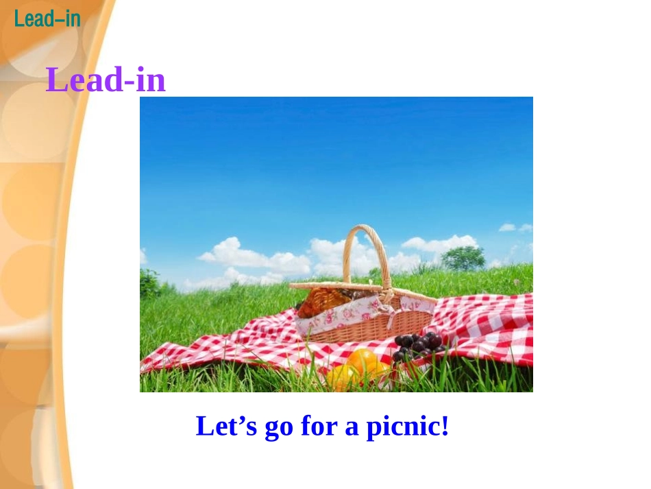 《A Family Picnic》Family and Home PPT 课件_第2页