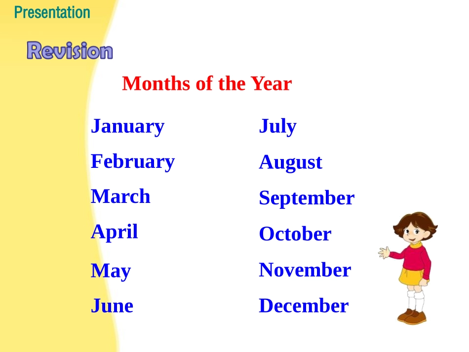 《Happy Holidays!》Days and Months PPT课件_第2页
