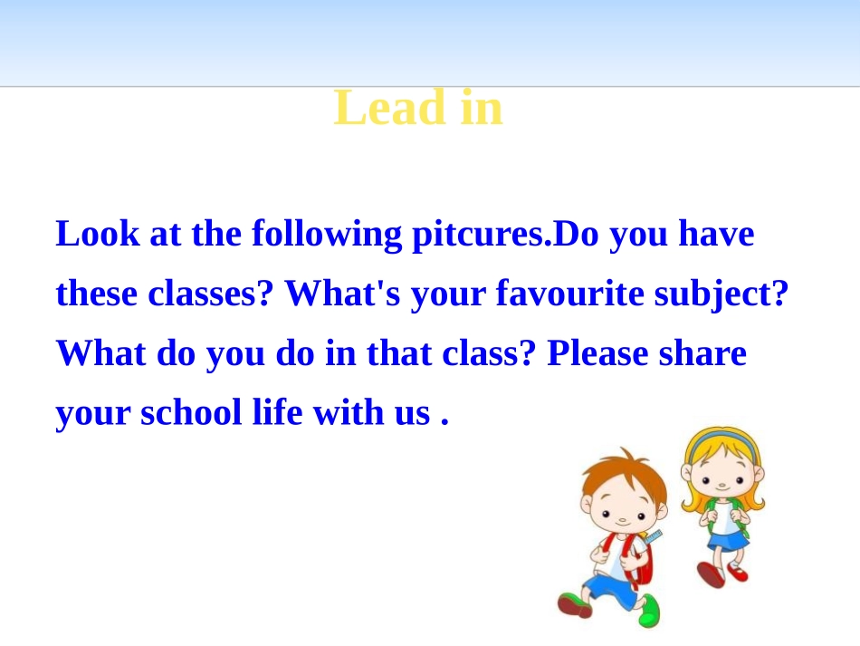 《Jenny's School Life》School Life PPT课件_第3页