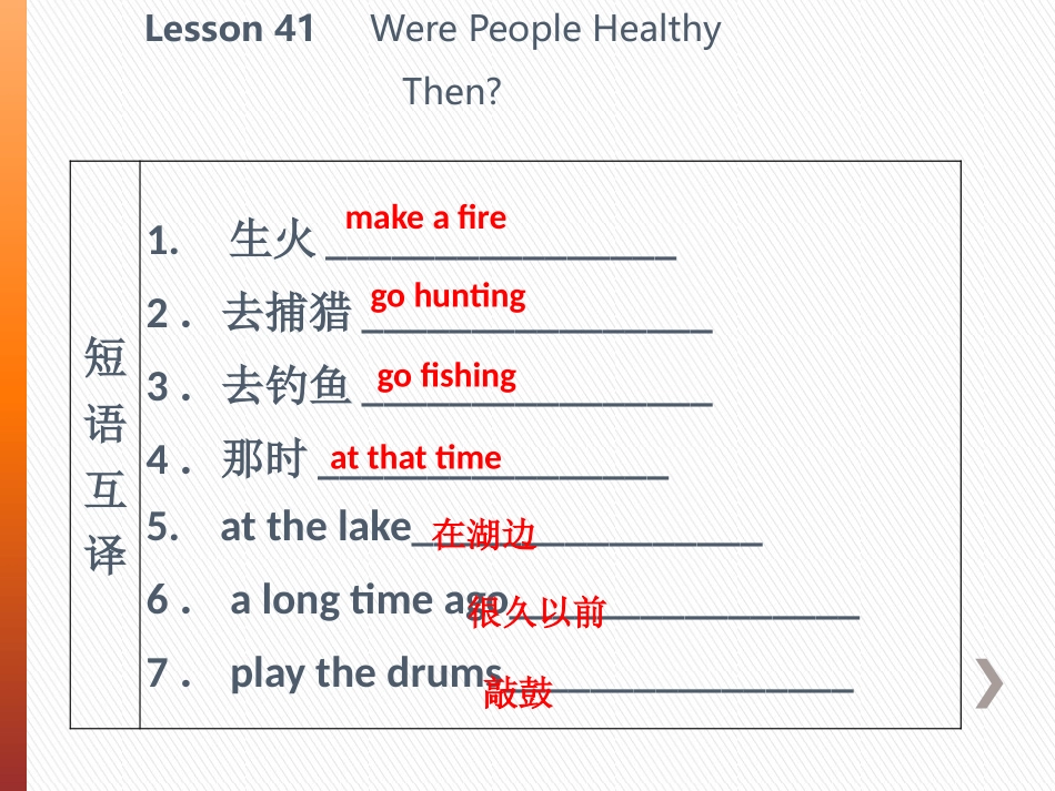 《Were People Healthy Then?》Sports and Good Health PPT教学课件_第3页