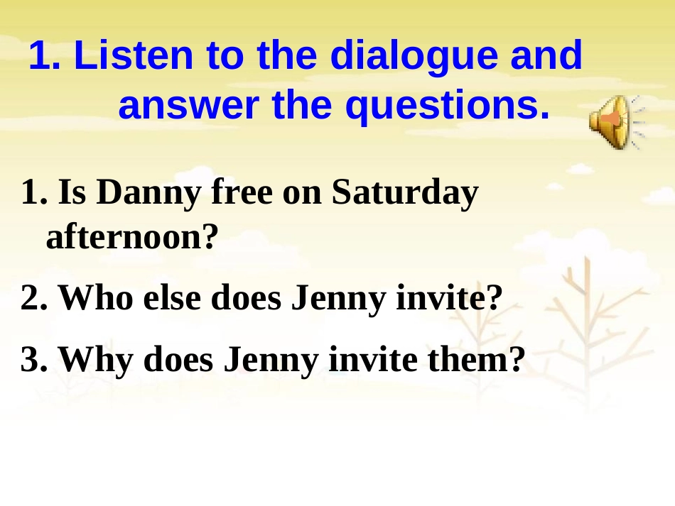 《Jenny's Good Advice》Work for Peace PPT课件_第2页