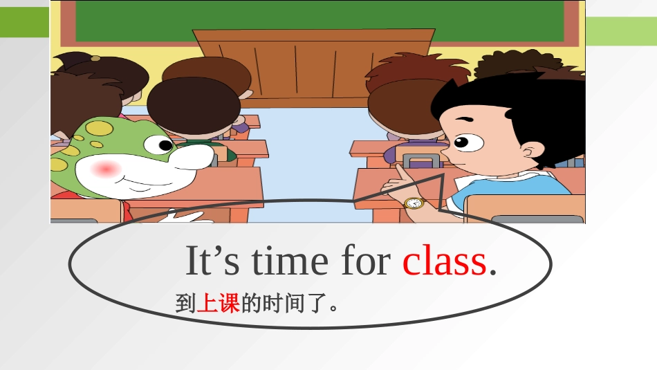 《It's time for class》Time PPT课件_第3页