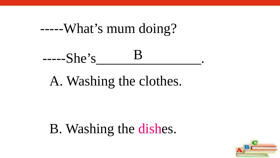 《What's mum doing?》Housework PPT课件_第3页