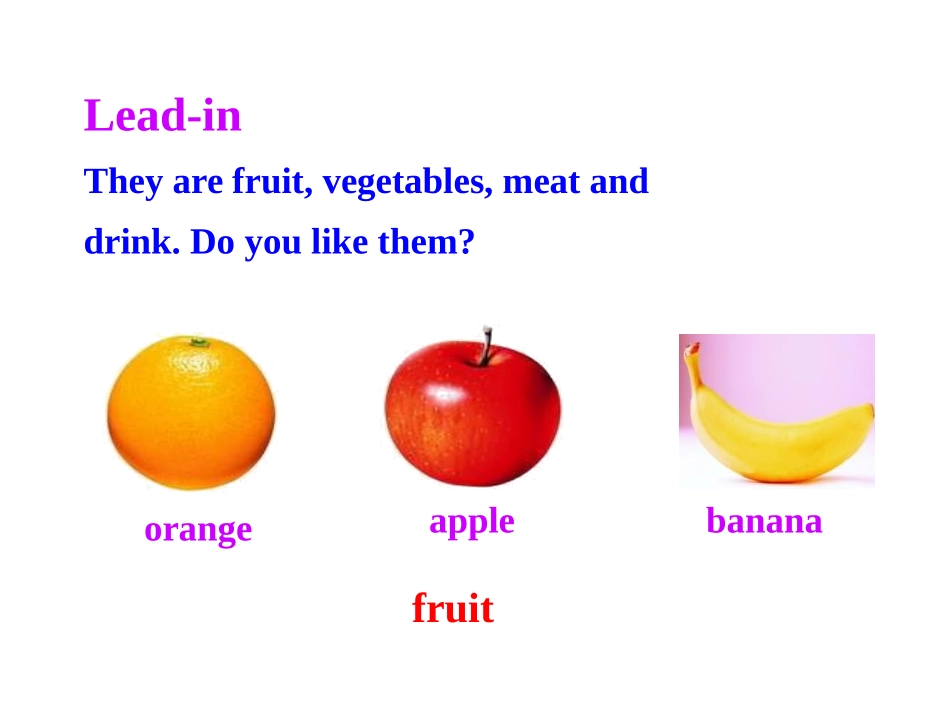 《We've got lots of apples》PPT教学课件_第2页