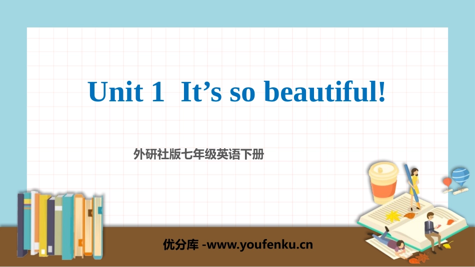 《It's so beautiful》Western music PPT课件_第1页