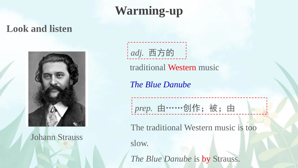 《It's so beautiful》Western music PPT优秀课件_第3页