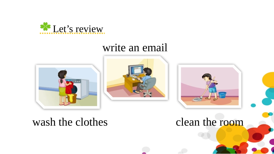 《I'm cleaning my room》PPT精品课件_第2页