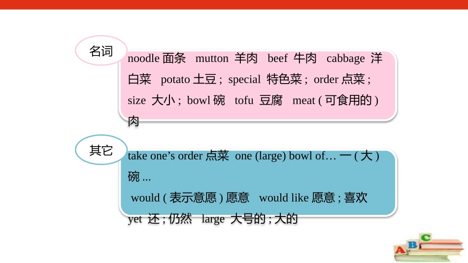 《I'd like some noodles》SectionA PPT课件_第2页