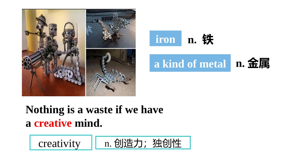《We're trying to save the earth!》SectionB PPT教学课件_第3页