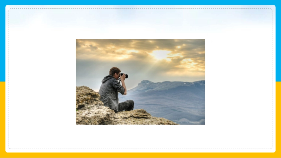 《He's the boy who won the photo competition last year!》Photos PPT免费课件_第2页