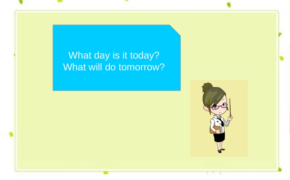 《On Monday I'll go swimming》PPT课件_第3页